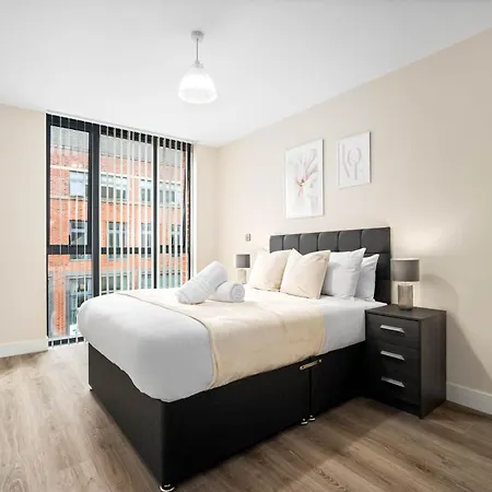 New Luxury Two Bedroom Apartment - City Centre - Jq - Wifi - Netflix - 5Ah Birmingham Buitenkant foto